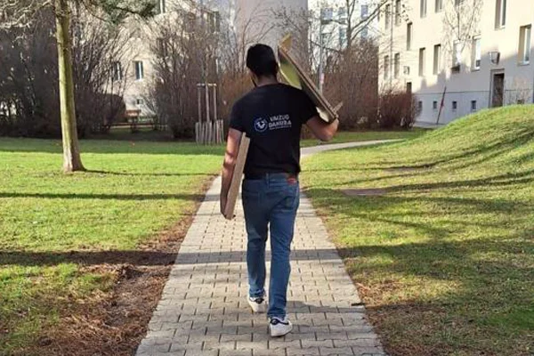 Umzugsfirma in Wien - Qualitätsumzüge Danubia, die Umzugsfirma in Wien, bei einem Umzug